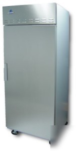 New single door commercial cooler refrigerator 21 cu ft