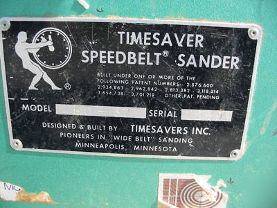 Timesaver speedbelt 50-37 37