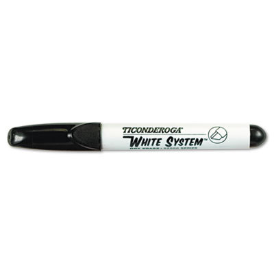 White system dry erase marker, chisel tip, assorted, 12