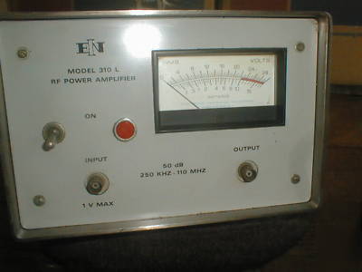 Eni model 310L rf power amplifier flat 250 khz - 110MHZ