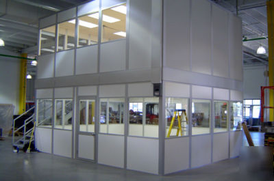 Modular inplant office partition