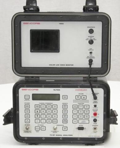 Sencore SL750A channelizer tv-rf signal analyzer+VM4S=)