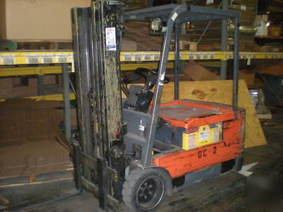 Toyota electric forklift 5FBE18 3 wheel