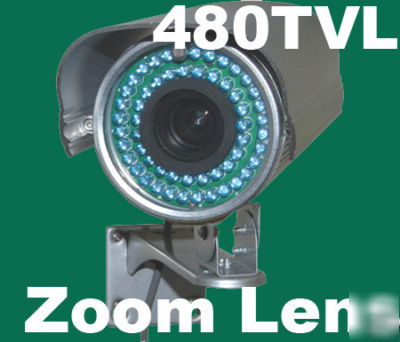 Cctv outdoor 40M ir d/n ccd camera 480TVL zoom lens 