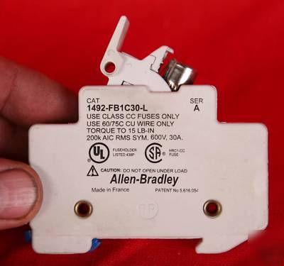 Ab 1492-FB1C30-l 30 a flip up fuse holder process cc