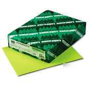 Astrobrights terra green colored paper - 24 lb