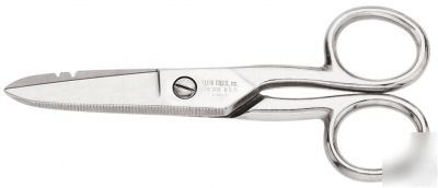 Klein tools 2100-7 electricianâ€™s scissors free ship 