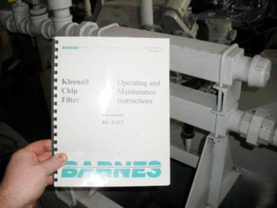 New barnes RD2-112 coolant filtration system *brand *