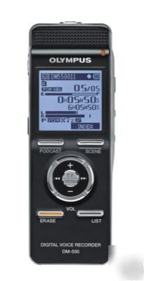 Olympus DM550 digital voice recorder dm-550