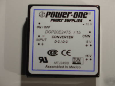 Power-one dc/dc converter DGP20E24T5/15 power supply