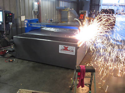 2010 cnc plasma cutting system 6FT by 12FT, HSD130 