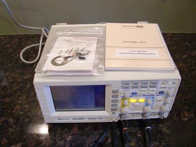 Instek gds-806C 60MHZ digital oscilloscope 2CH color