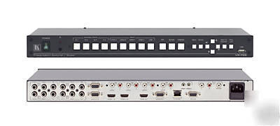 Kramer vp-729 VP729 scaler 9-input hdtv hdmi ethernet