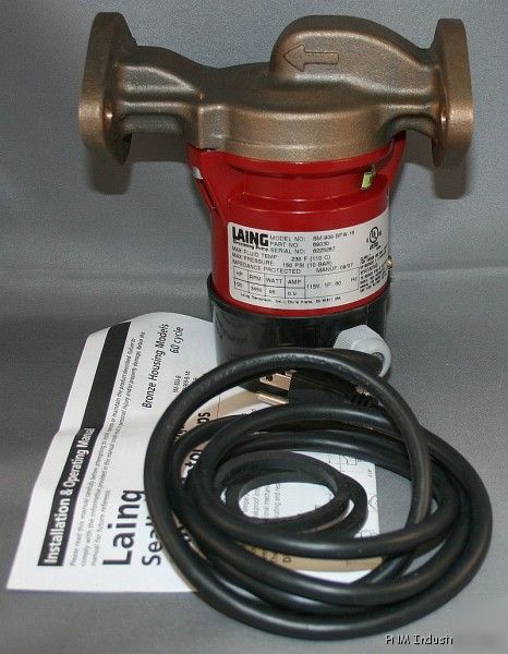 Laing sh-909-bfh-18 sealless centrifugal motor pump