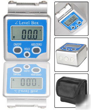 Level box digital angle gauge inclinometer protractor 3