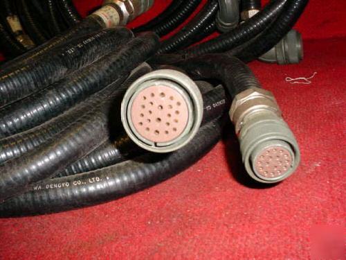 Nikken 4TH axis/rotary cnc mill interface cables , vgc