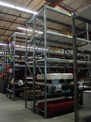Sammons beams 8' long industrial shelving racking