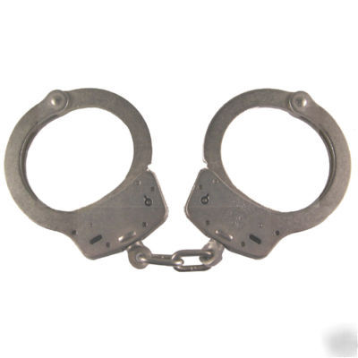 Smith & wesson model 100 nickel chain handcuff #350103