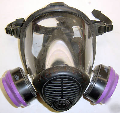 Survivair opti-fit respirator full face mask 767000 med