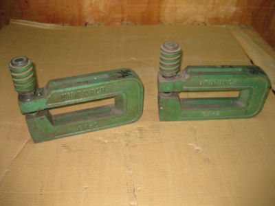 Unipunch 8A-2 c frame punch units - lot of 2