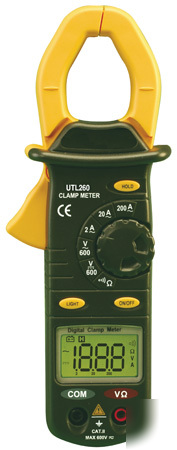 New UTL260 clamp-on meter by uei 