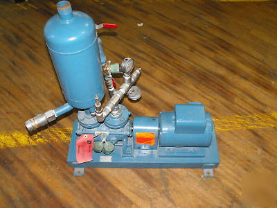 Sihi pump w/baldor 2 hp single phase motor m#lpha 20103