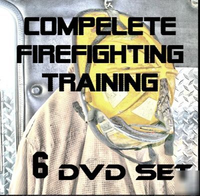 Total art of firefighting skills vol. 1 training 6 dvds