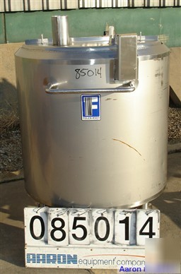 Used: feldmeier 150 gallon, 316 stainless steel jackete
