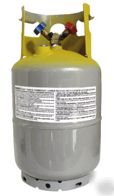 New refrigerant recovery tank cylinder 30 lb. brand 