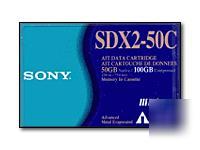 New sony data cartridge ait-2 50GB 230M SDX2-50C