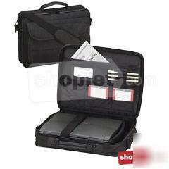 Stebco front pocket ziptop busn case 1434X312X1114 bla