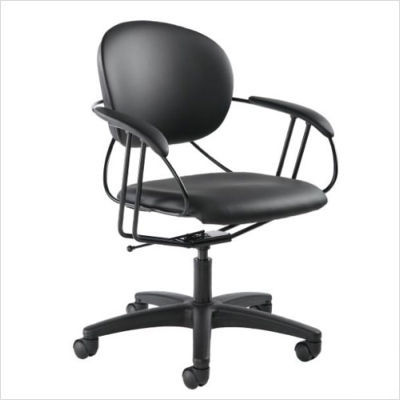 Steelcase unoâ„¢ multi-purpose mid-back leather chair