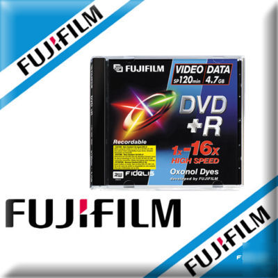 3X fujifilm dvd+r 4.7GB 16X blank discs dvd +r fuji 3