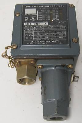 Allen bradley bulletin 836T pressure controls 836TT300J