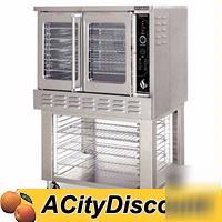 American range majestic convection oven stainless doors