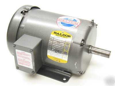 Baldor M3554T ac motor 1-1/2 hp, 1725 rpm, 3-phase tefc