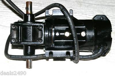 Baldor motor GP233021 180 vdc 1750 rpm .42 amps 1/14 hp