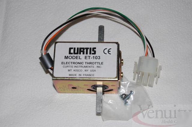 Curtis model et-103 electronic throttle 1/ea