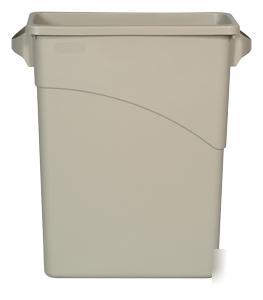 New rubbermaid slim jim rect. container 3541 buying 4 
