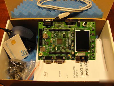 STM3210B-eval evaluation board open box perfect cond.