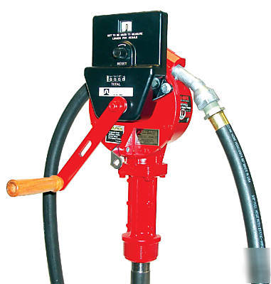 Fill-rite rotary hand pump with counter kit model 112C