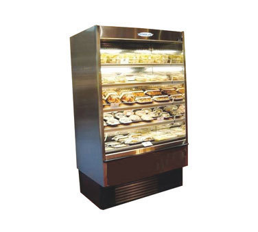 6' expressa refrigerated open display case by kool-it