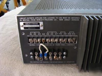 Hp - agilent 6264B 20 v/ 20 amp power supply 