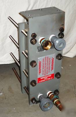 Itt bell & gossett GPX34-033 heat exchanger ss 2-1/2