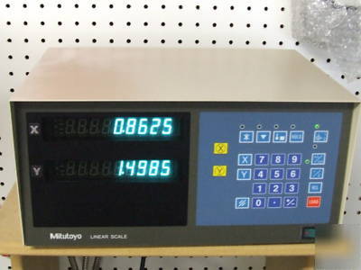 New mitutoyo digital readout, 2 axis, condition, 