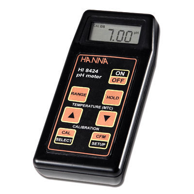 Professional ph meter with auto calibration & temp