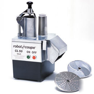 Robot CL50D food processor, continuous feed vegetable p