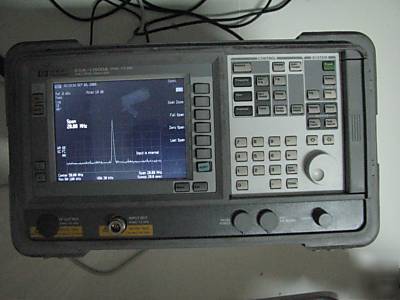 Agilent esa-L1500A/E4411A spectrum analyzer - working