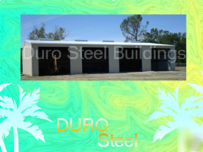 Duro steel machine garage 50X100X14 metal kit buildings