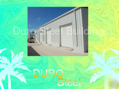Duro steel machine garage 50X100X14 metal kit buildings